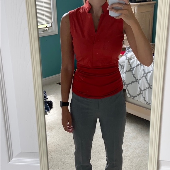 Akris Punto Tops - Akris punto orange blouse